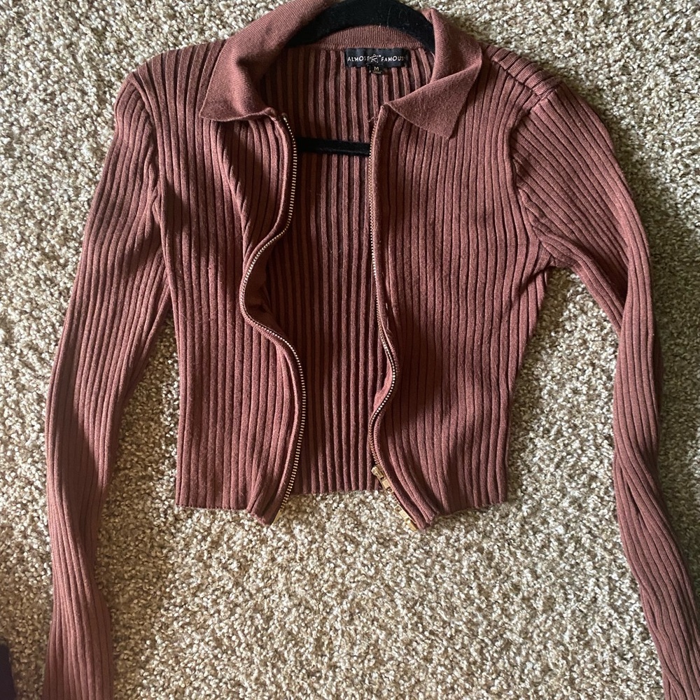 Zip up long sleeve